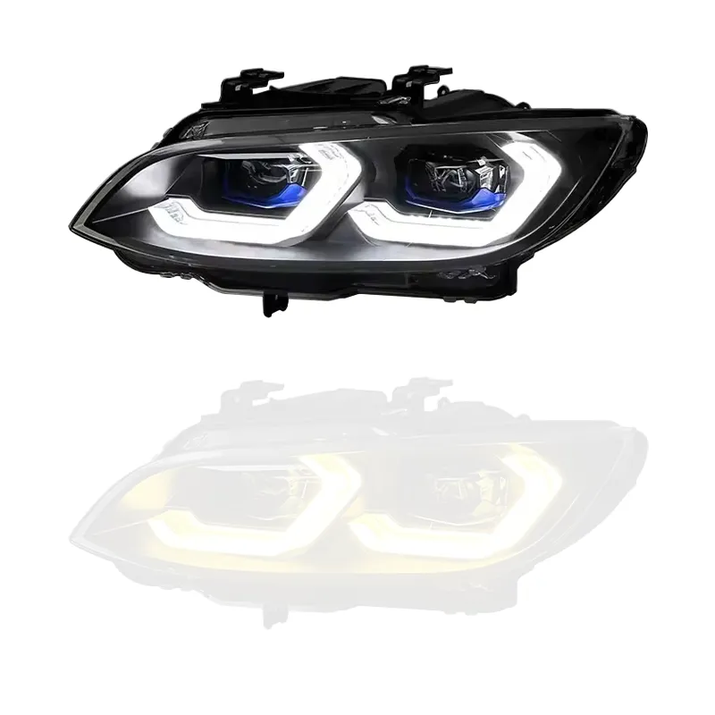 Faro de Doble Proyector E92 con DRL Blanco