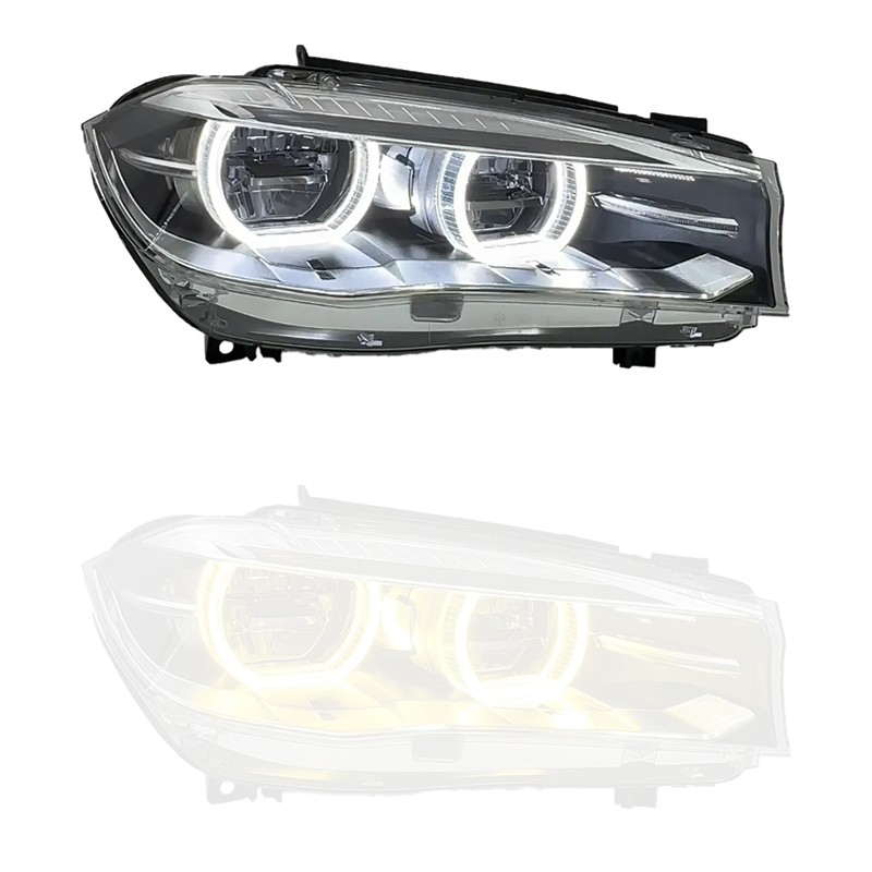 Scheinwerfer im Icon-Stil für BMW X5 F15 — ausschließlich weißes Tagfahrlicht im OEM-Look