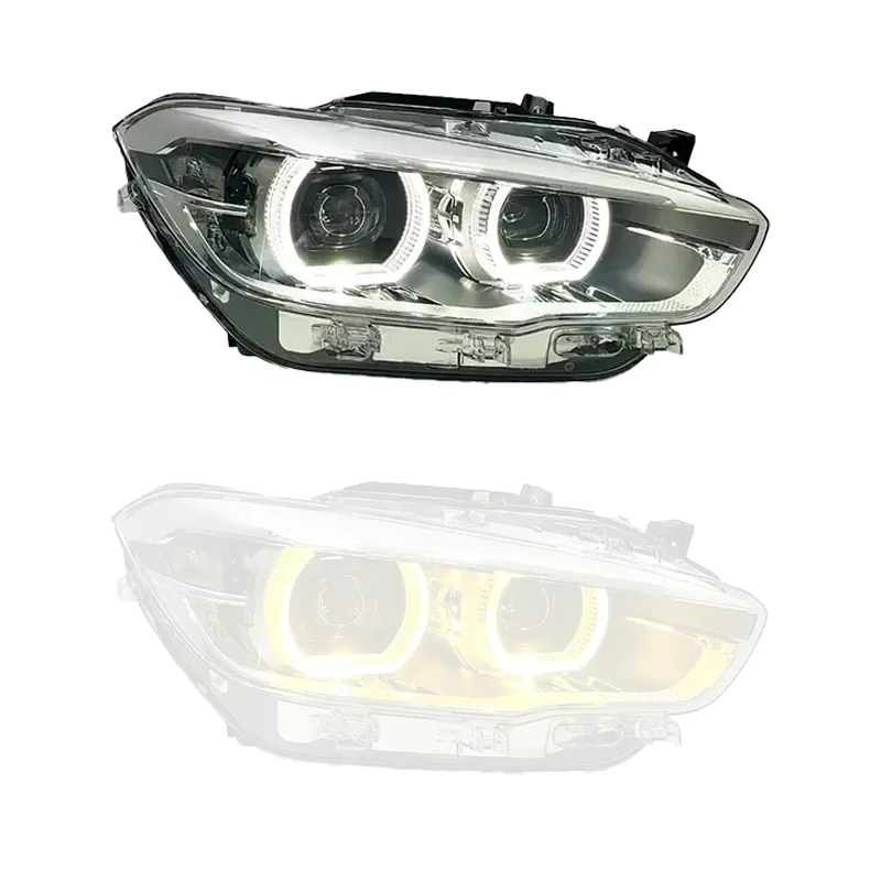 F20 LCI LED headlight — White DRL