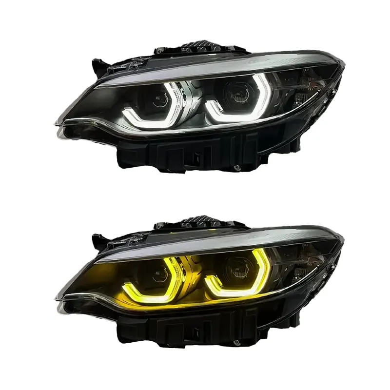 F22 Icon LED headlight — Yellow DRL