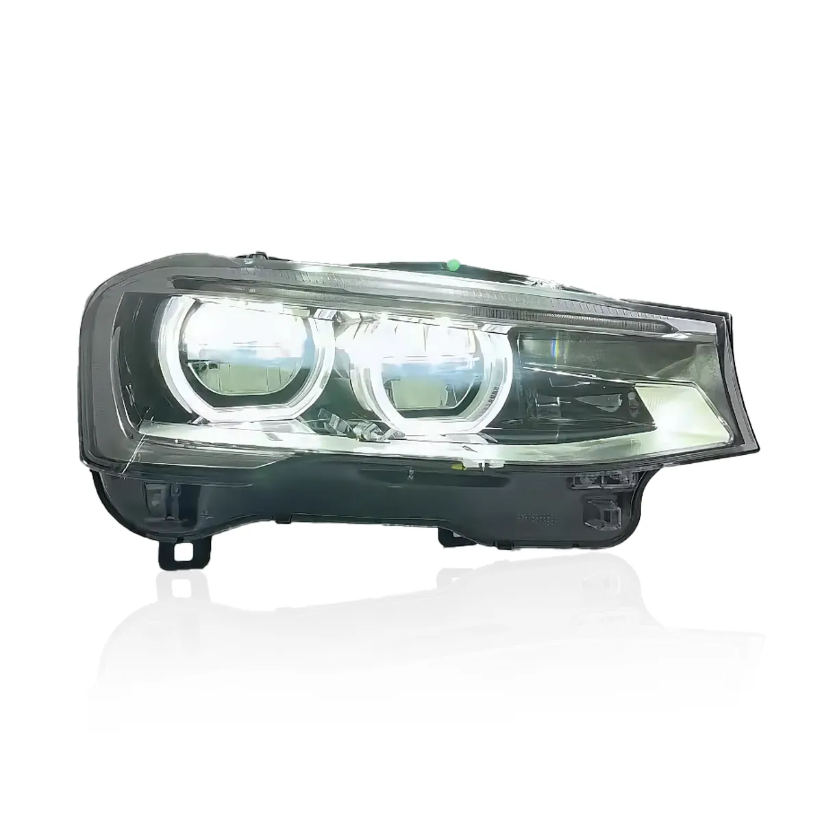 BMW X3 F25 Icon stila LED lukturis — OEM izskata LED tuvās gaismas reflektors Icon gredzenu iekšpusē