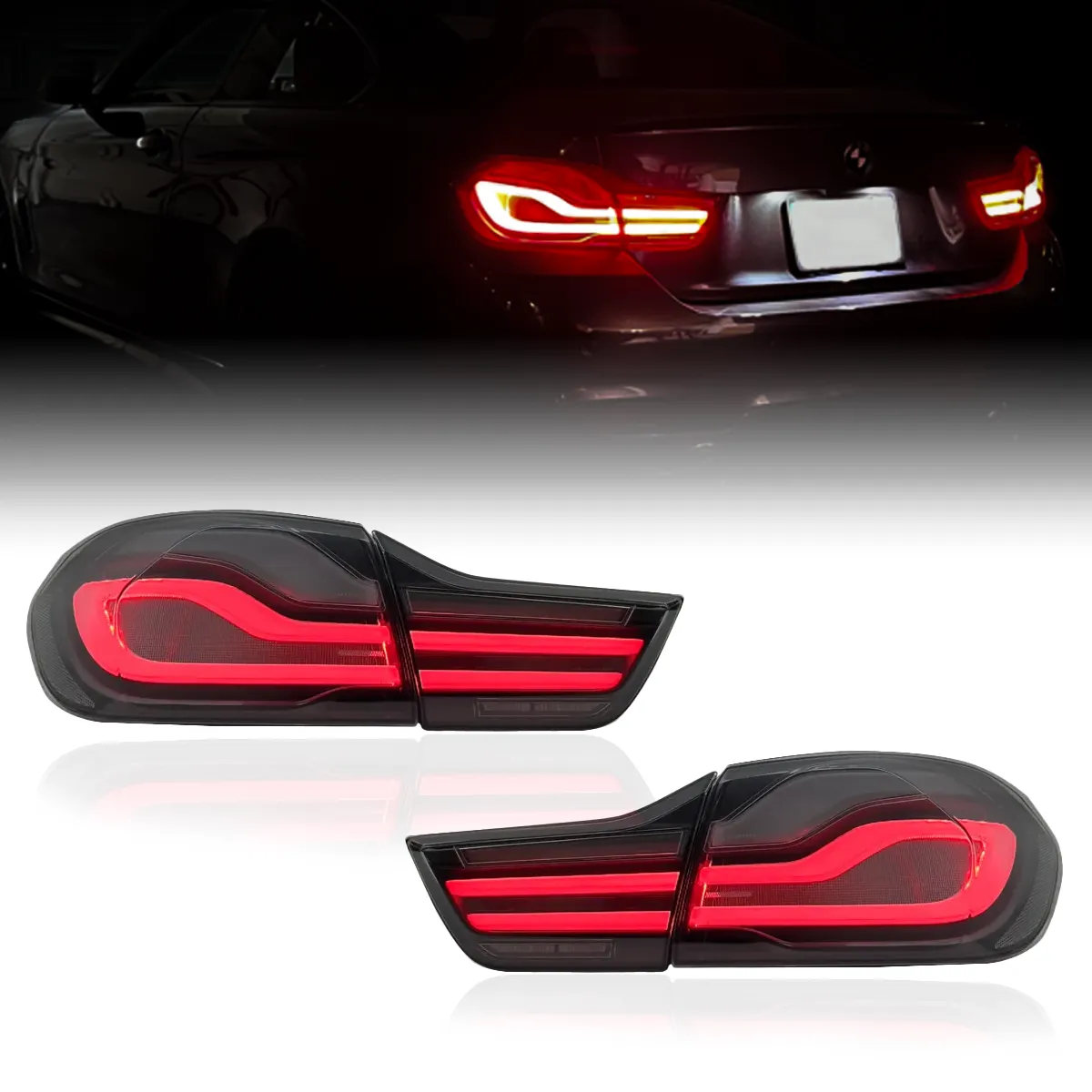 BMW F32 / F82 M4 LCI Tail Lights | Plug & Play LED Upgrade