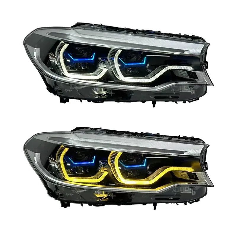 G30 Angel Eye headlight with Yellow DRL