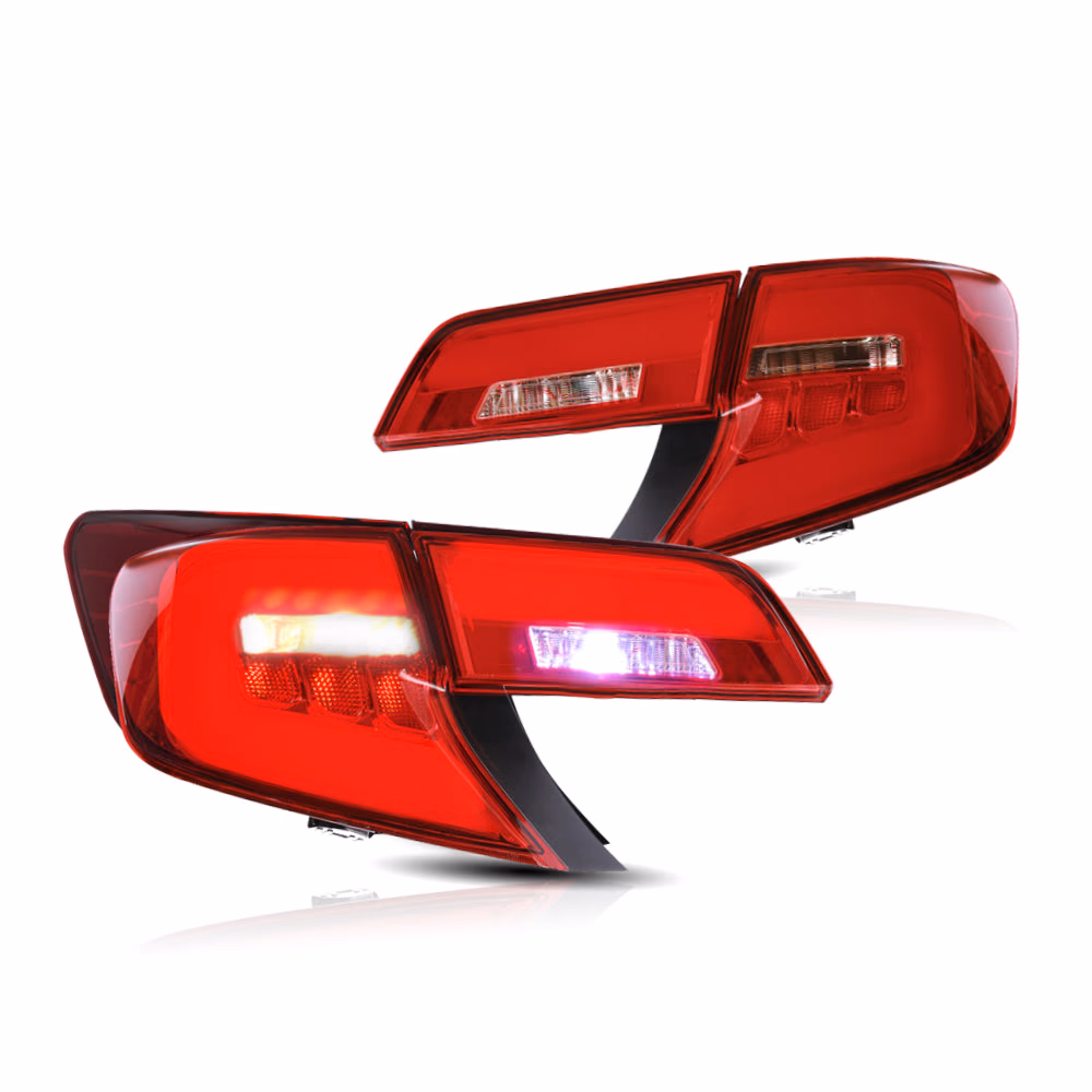 Toyota Camry Tail Lights EU LED Red 2012-2014 - Red