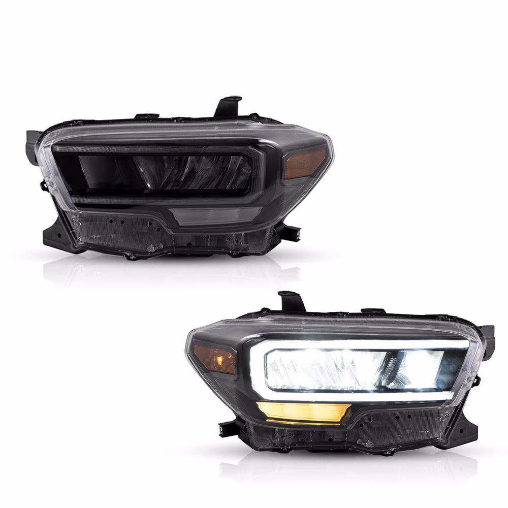 Toyota Tacoma Headlights EU Projector 2016-2024 - Amber