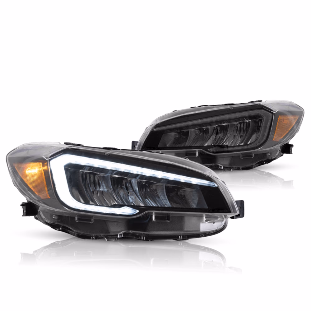 Subaru WRX Headlights EU Full LED 2015-2021 - Amber
