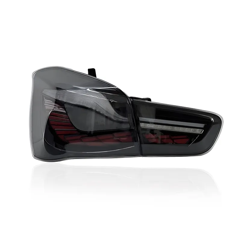 F20 LCI GTS tail light — Smoked Red housing