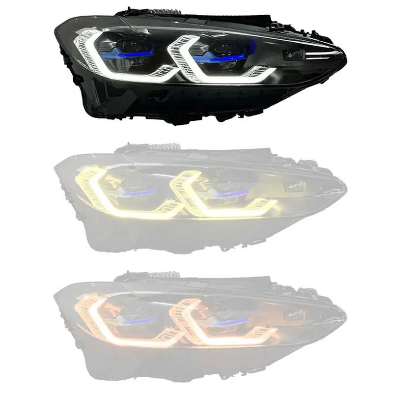 Laserlicht Scheinwerfer mit aktivem weißen TFL