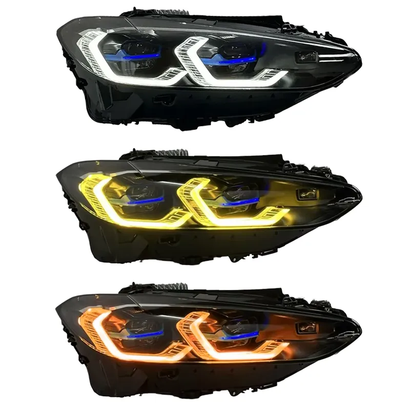 Laserlicht Scheinwerfer mit aktivem Amber-TFL