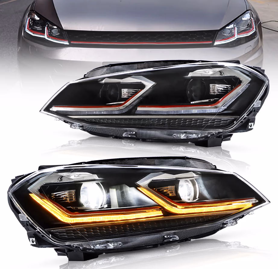 VW Golf Mk7.5 Headlights EU D2S 2018-2021 (LHD)