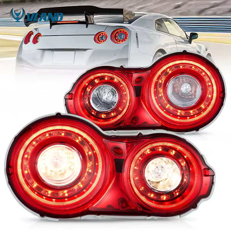 Nissan GT-R R35 Tail-Lights 2008-2023 - Red