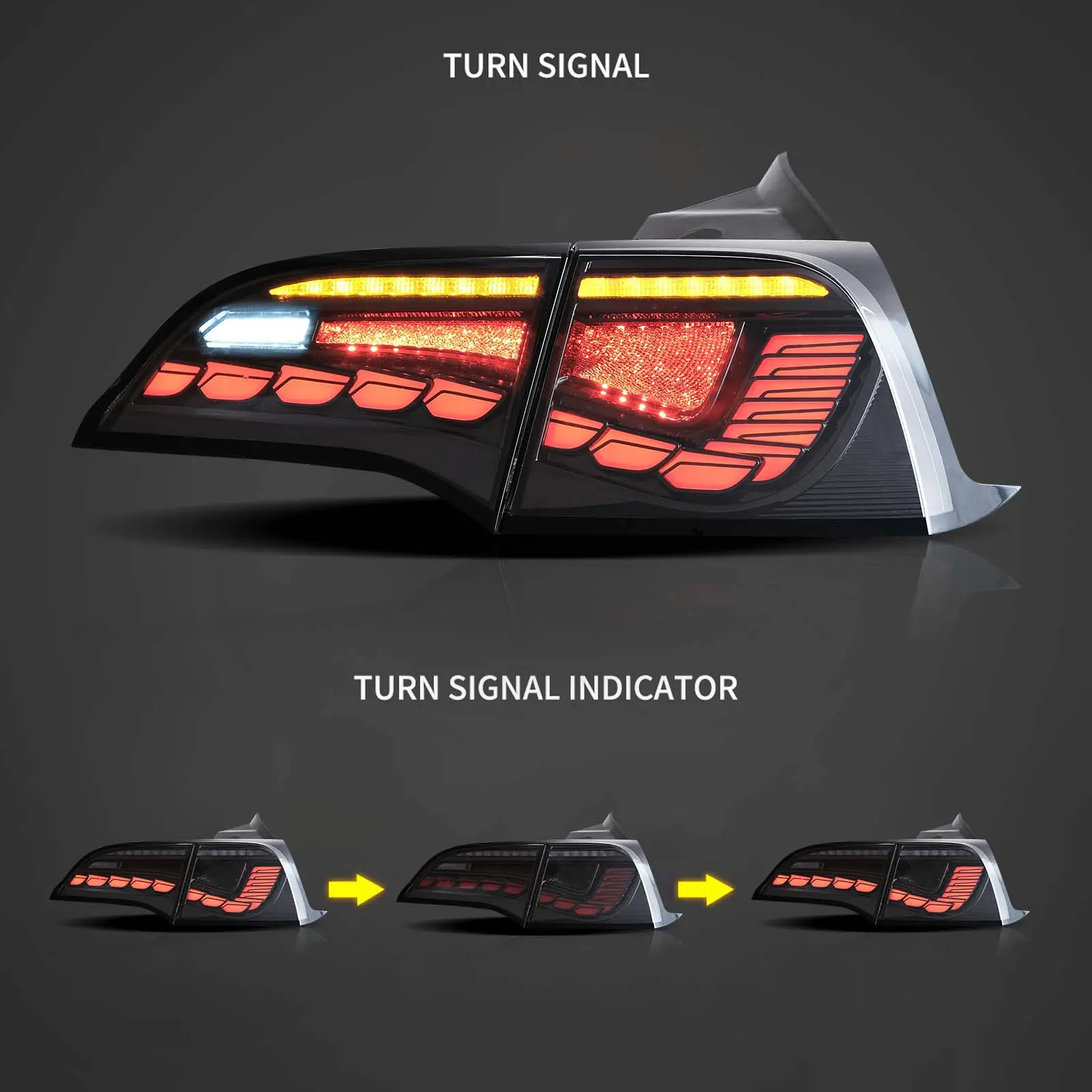 Tesla Model 3 & Model Y OLED Tail Lights