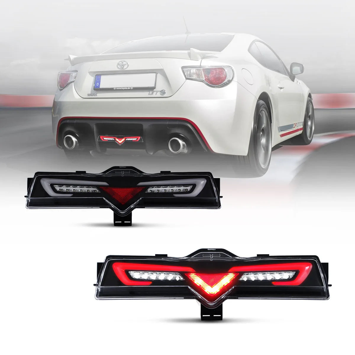 Scion FR-S Tail lights LED 2012-2021 - Smoked