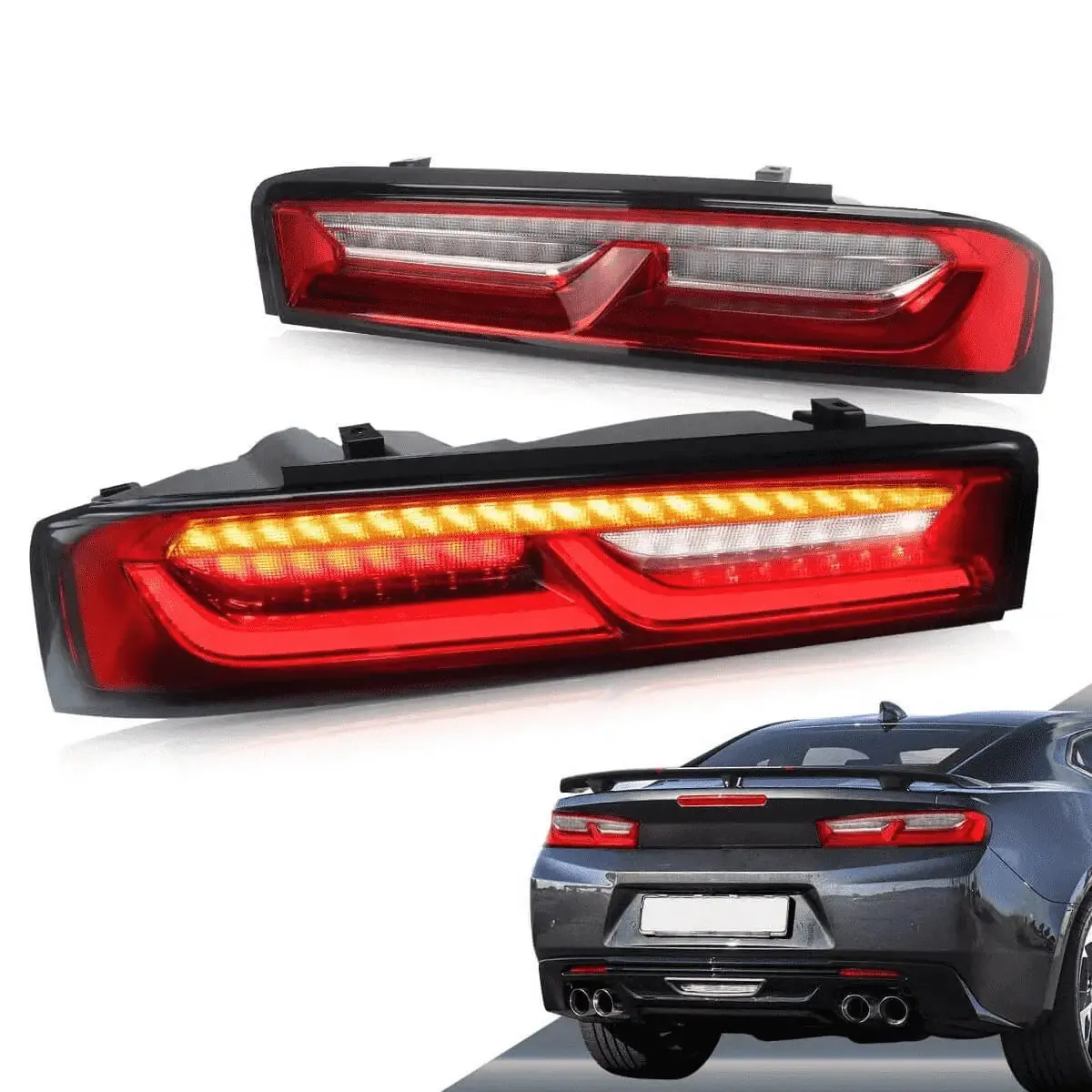 Chevrolet Camaro Feux arrière LED 2016-2018 - Red