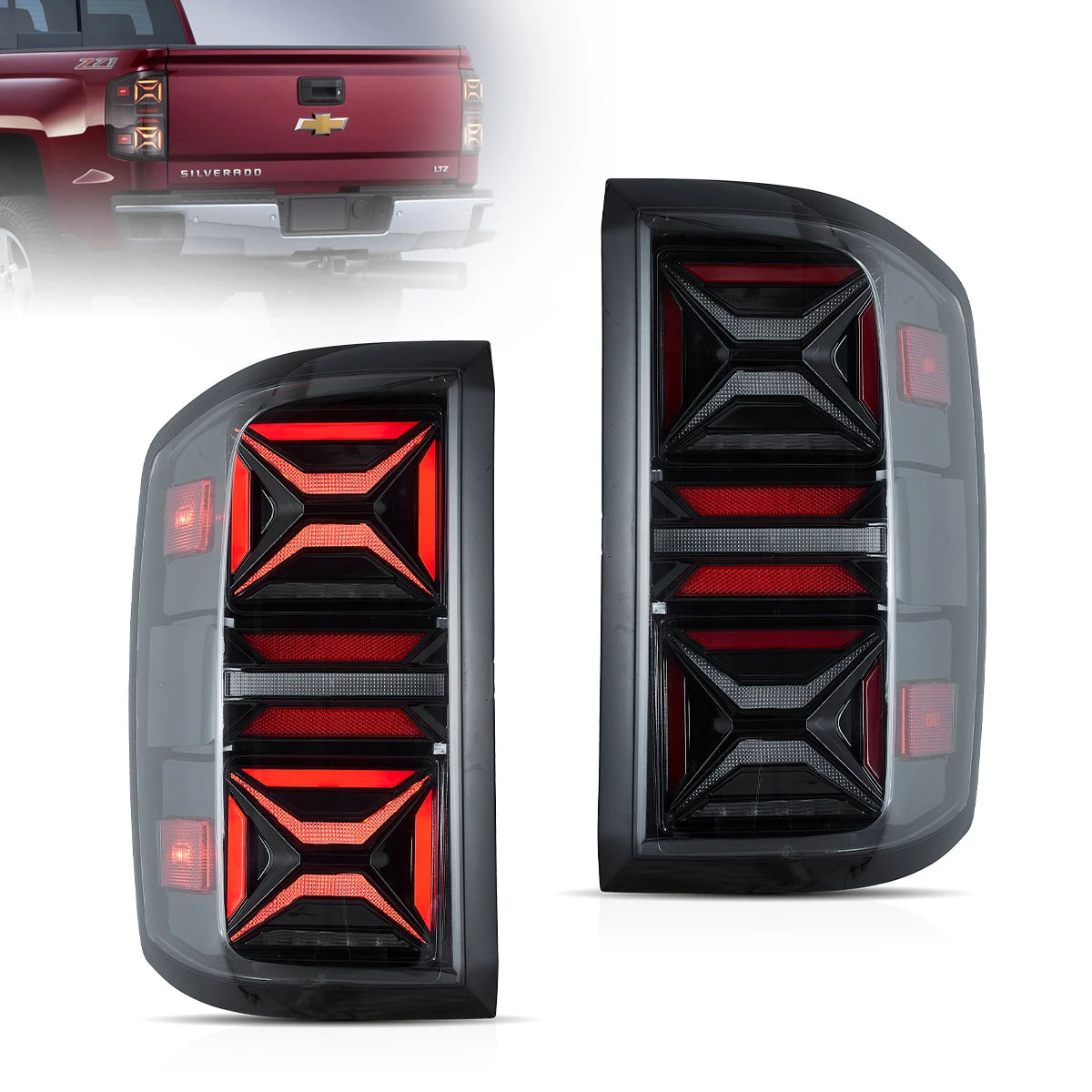 Chevrolet Silverado Taillights LED III 2014-2018