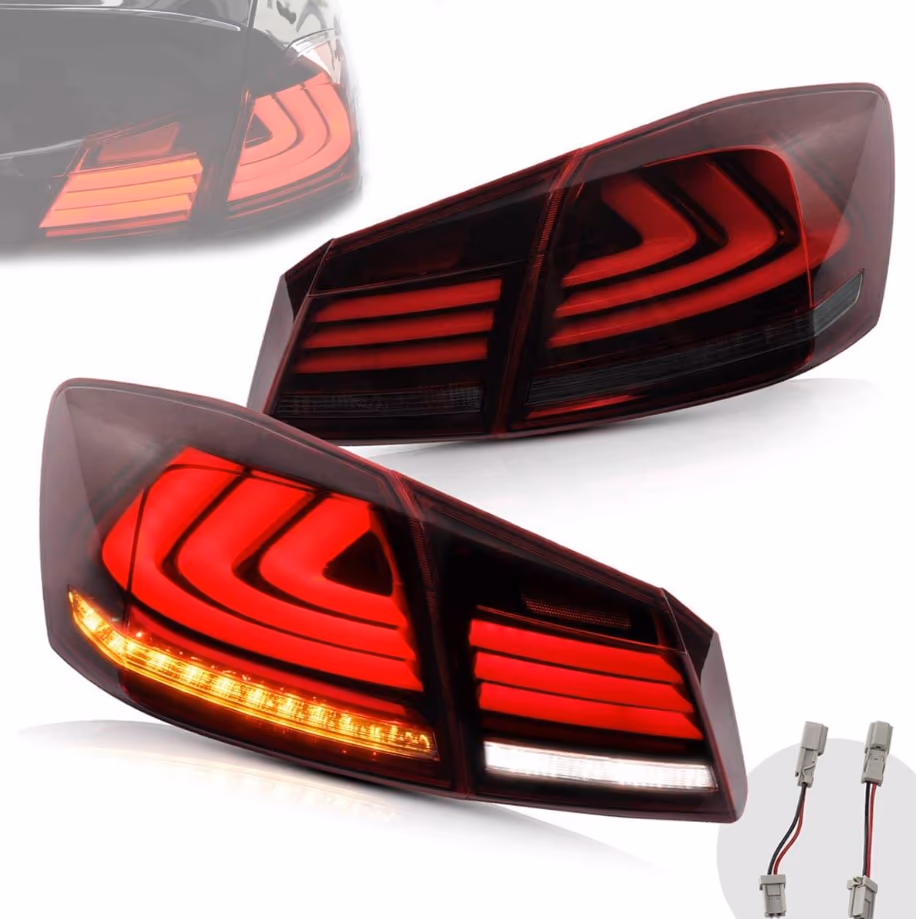 Honda Accord Tail Lights EU LED 2013-2015 - Smoked