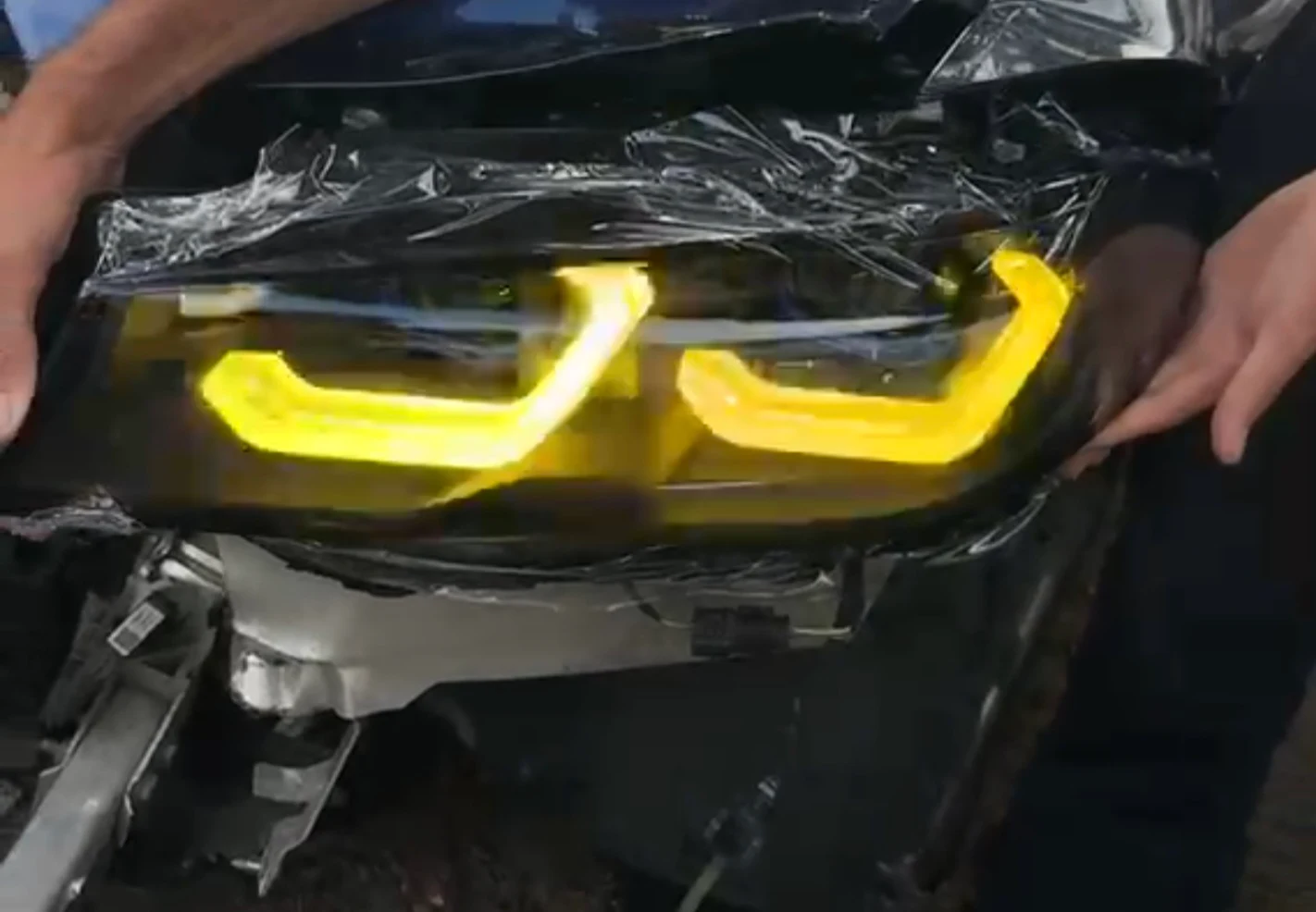 Review by Alexandru for ELERON BMW G20/G21 LED Headlights — G80 M3-Style — CSL Yellow/White DRL — 2019–2022